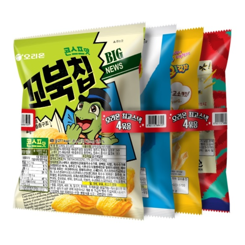 오리온)최고스낵4번들 4P